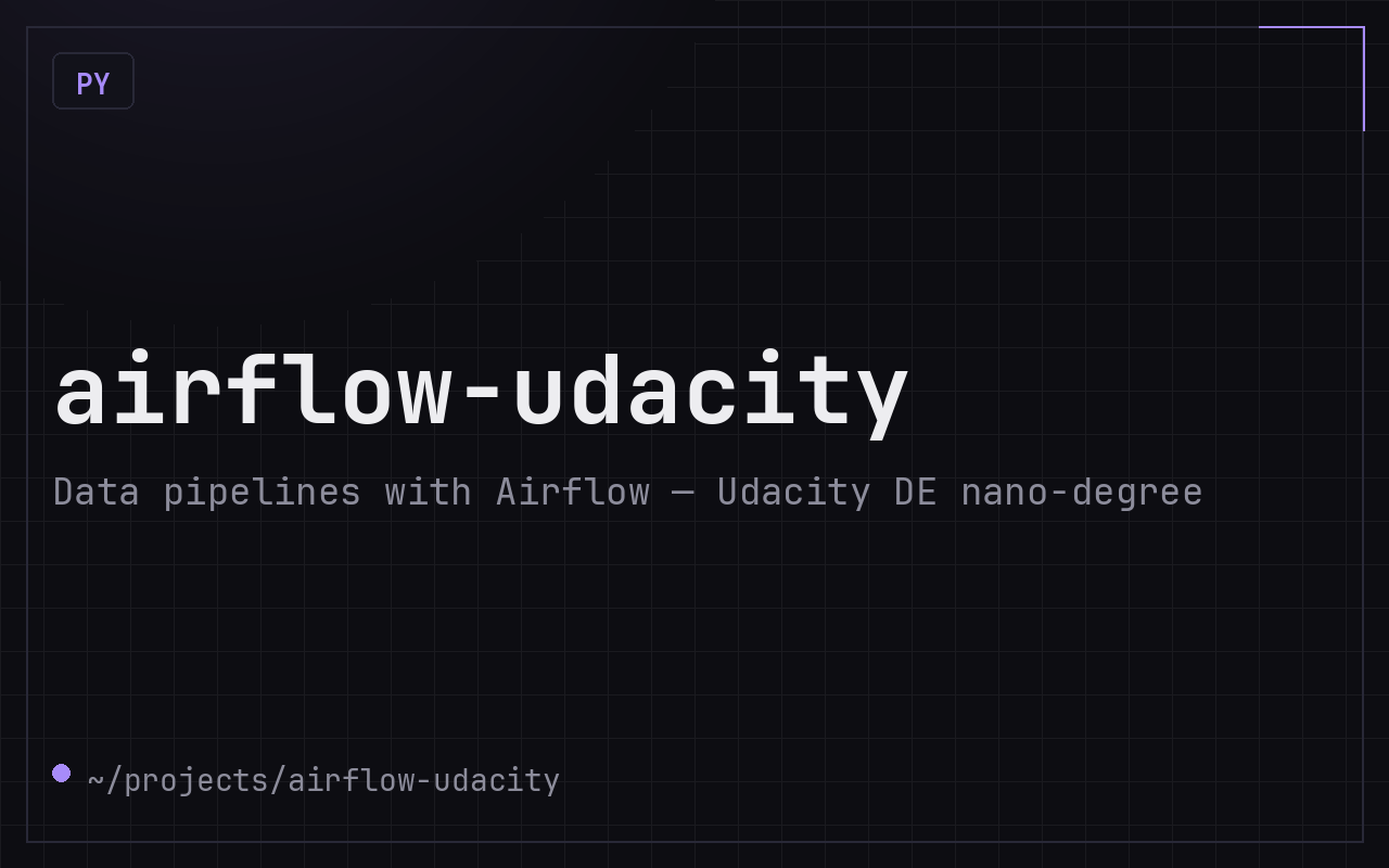 airflow-udacity